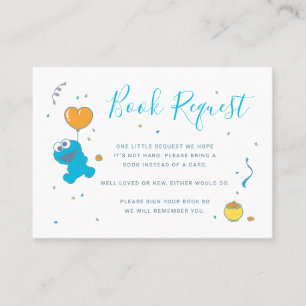 Baby Cookie Monster Book Request Insert