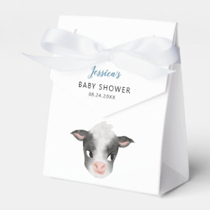 Baby Cow Boy Baby Shower Favour Box