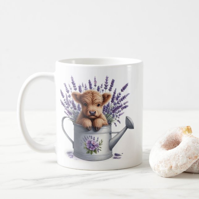 Baby Cow Coffee Mug (With Donut)