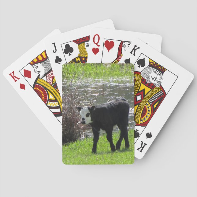 Baby Cow Playing Cards (Back)