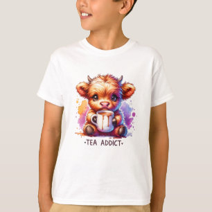 Baby Cow Tea Addict T-Shirt