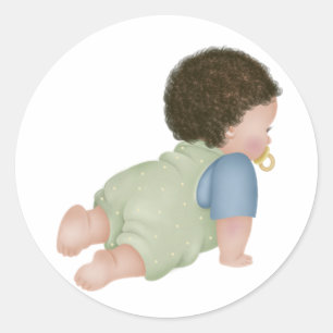 Baby Crawling Stickers