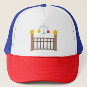 baby crib trucker hat