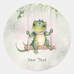 Baby Crocodile Sticker