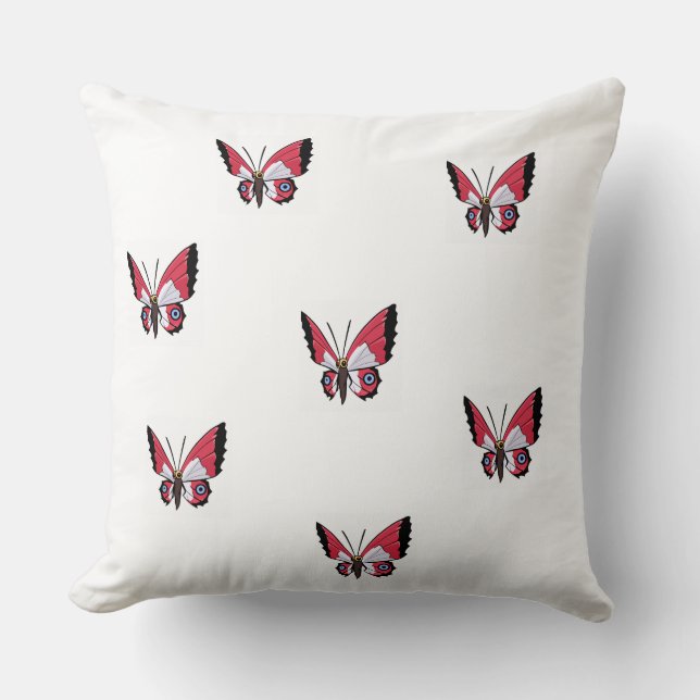 baby cushion with butterfly. (Front)