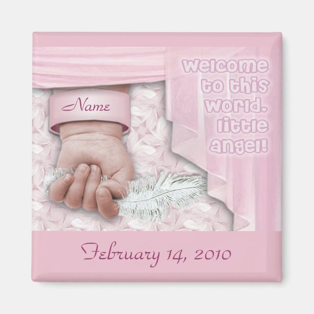 Baby (customisable) magnet (Front)