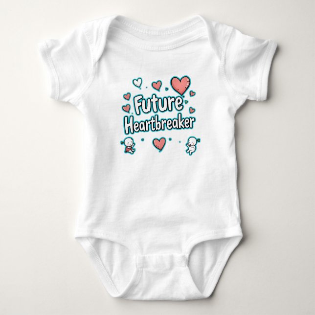 Baby Cute Vibes Bodysuit (Front)