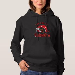 Baby Dachshund Comfort Blanket You Are My Valentin Hoodie