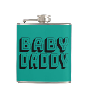 Baby Daddy Hip Flask
