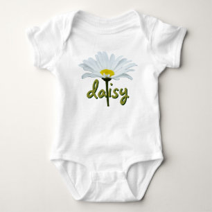 Baby Daisy Creeper Custom Daisy Flower Baby Top