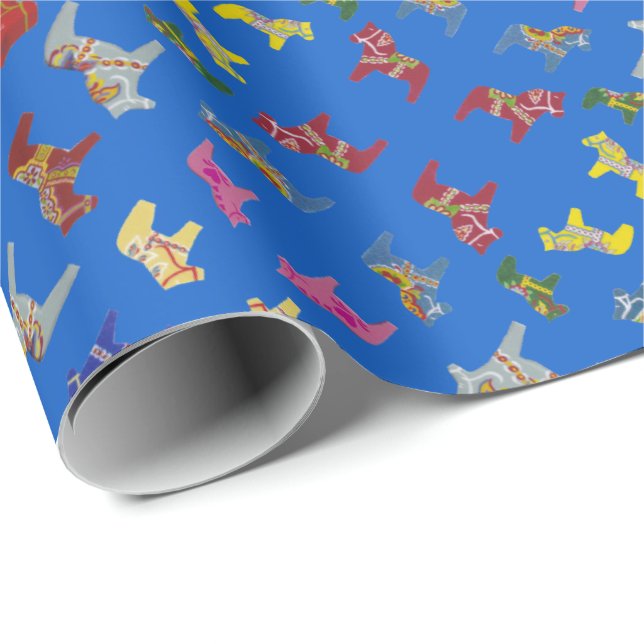 Baby Dala Wrapping Paper (Roll Corner)