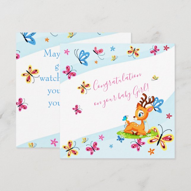 Baby dear (deer) custom   (Front/Back)