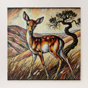 Baby Deer 600 Piece Puzzle