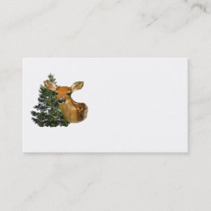 Baby Deer art business cards