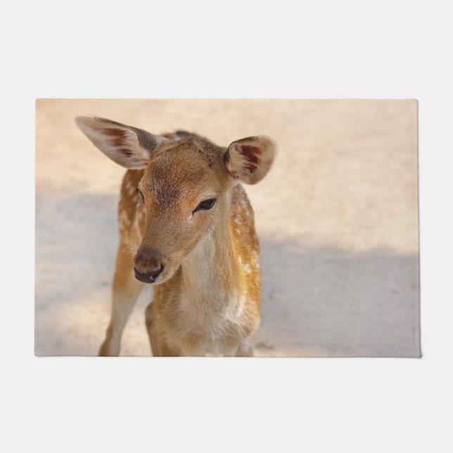 Baby Deer Doormat (Front)