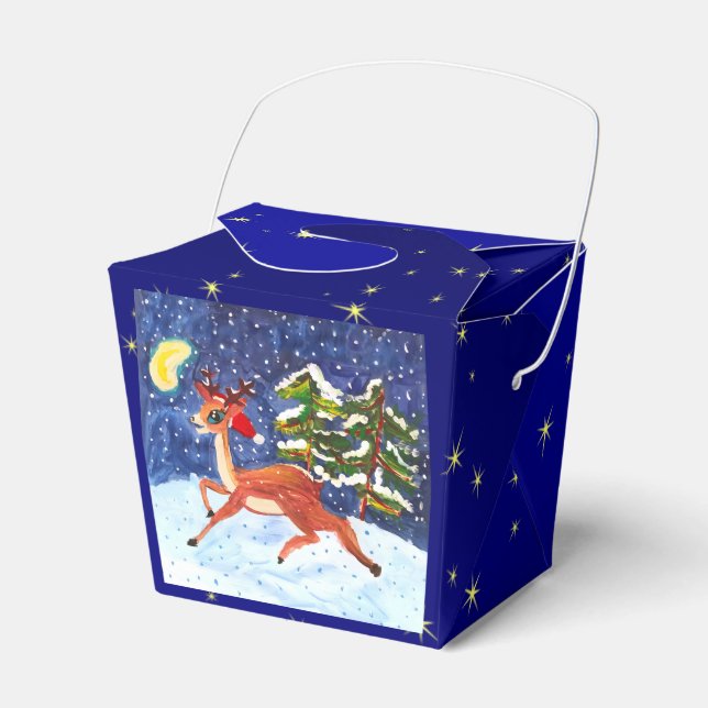 Baby Deer Favour Box (Front Side)