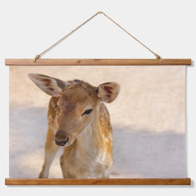 Baby Deer Hanging Tapestry (Front)