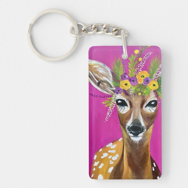 Baby Deer Key Chain (Front)