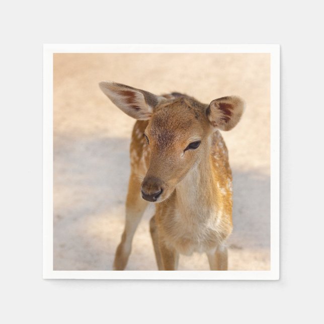 Baby Deer Napkin (Front)