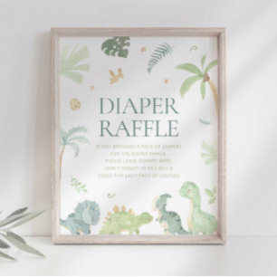 Baby Dino Baby Shower Momosa Bar Sign