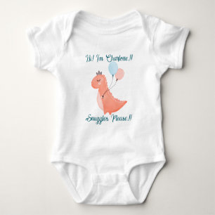 Baby Dino Birthday Party Bodysuit