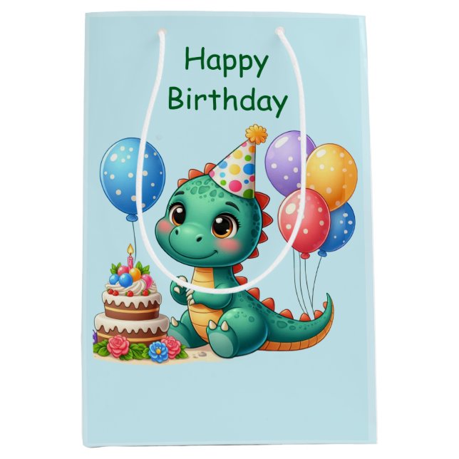 Baby Dino Gift Bag  (Front)
