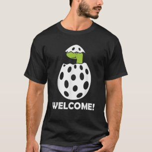 Baby Dino hatches from Egg Dinosaur cute Children T-Shirt