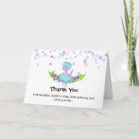 *~* Baby Dinosaur Baby Shower Thank You