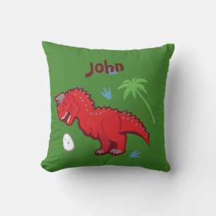 Baby Dinosaur Carnotaurus Cushion