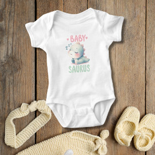 Baby Dinosaur Cute adorable Baby shower gift Bodysuit