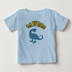 Baby Dinosaur Design - Baby Fine Jersey T-Shirt