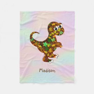 Baby Dinosaur Fleece Blanket