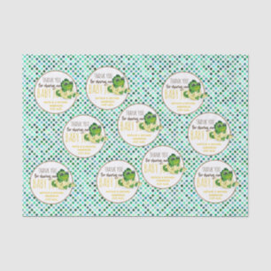 Baby Dinosaur Hatching Egg Cute Boys Girls Shower Tissue Paper