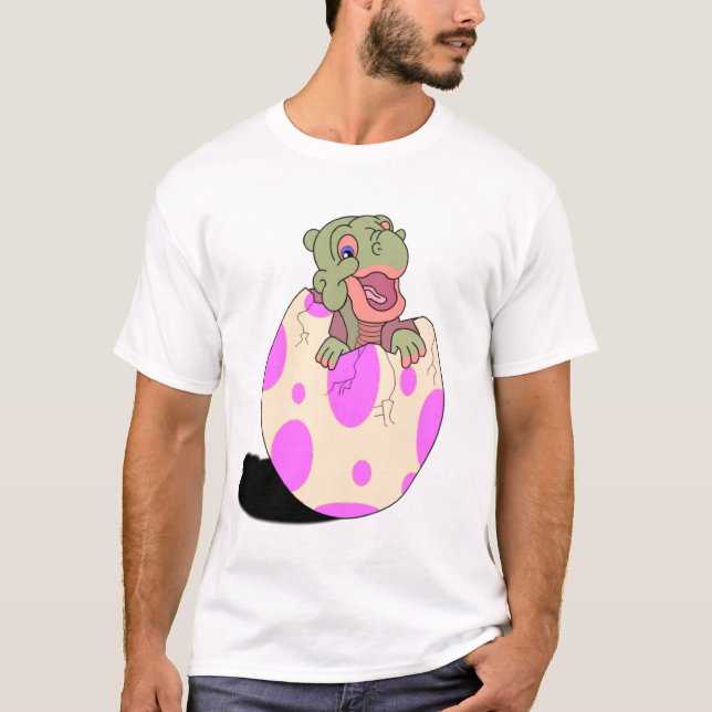BABY DINOSAUR HATCHING EGG MATERNITY INFANY T-Shirt (Front)