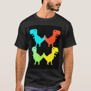 Baby dinosaur image print t-shirt