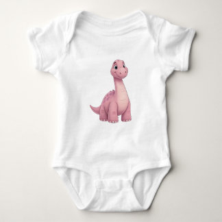Baby Dinosaur Jersey Bodysuit - Comfort and Style