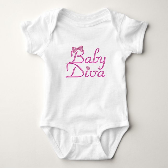 Baby Diva Bodysuit (Front)