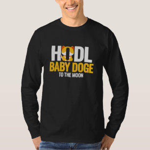 Baby Doge Coin To The Moon Hodl Crypto Baby Doge T-Shirt