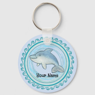 Baby Dolphin Key Ring
