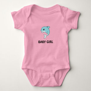 Baby Dolphin T-Shirt Baby Bodysuit