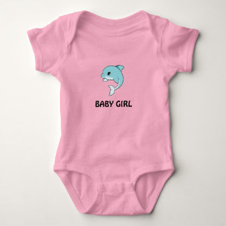  Baby Dolphin T-Shirt Baby Bodysuit