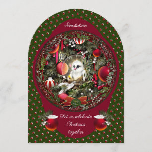 Baby Dove Invitation