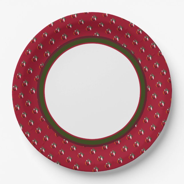 Baby Dove Paper Plate (Front)
