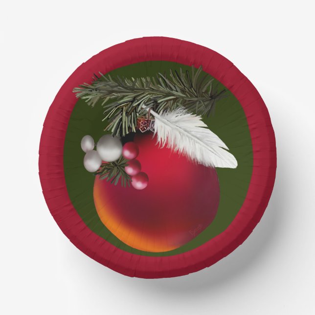 Baby Dove Paper Plate (Front)