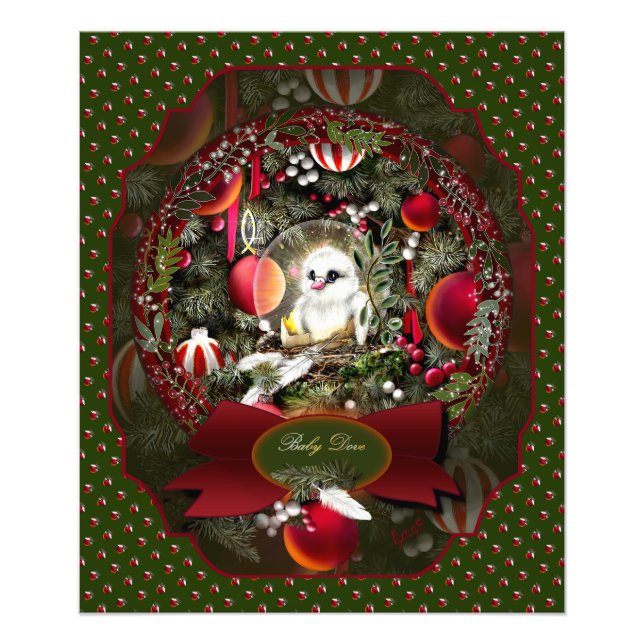 Baby Dove Photo Print (Front)