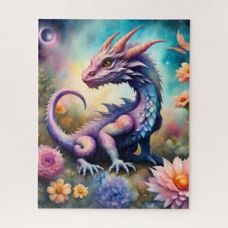 Baby dragon ai art jigsaw puzzle