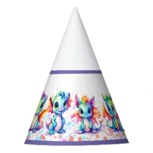 Baby Dragon Birthday Party Hats