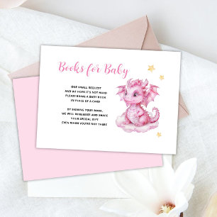 Baby Dragon Books for Baby Ticket Enclosure Card