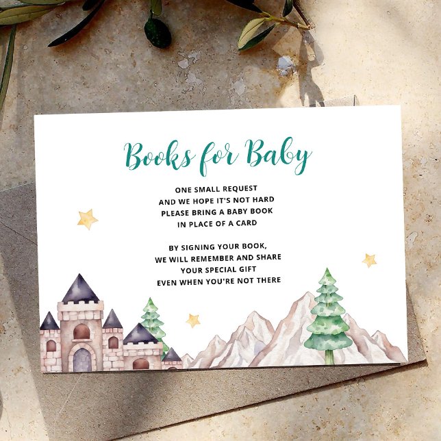 Baby Dragon Castle Books for Baby Ticket Enclosure Card (Creator Uploaded)
