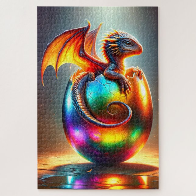 Baby Dragon Jigsaw Puzzle (Vertical)
